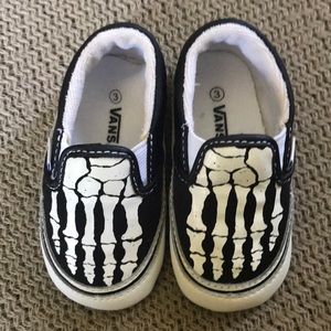 Vans soft sole shoe infant size 3